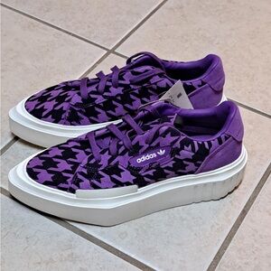 Adidas Originals Hypersleek 2" Platform Sneakers - Purple - Wmns sz 7